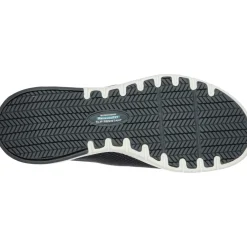 Women's Wide Fit Skechers 77281EC Marsing Waiola SR Safety Trainers - Charcoal