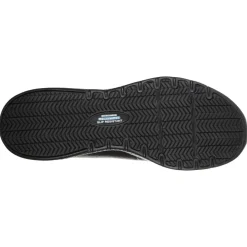 Women's Wide Fit Skechers 108010EC Marsing Gmina Slip Resistant Trainers