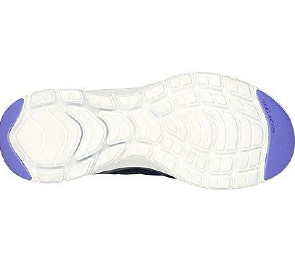 Womens Wide Fit Skechers 149580W Vegan Walking Trainers