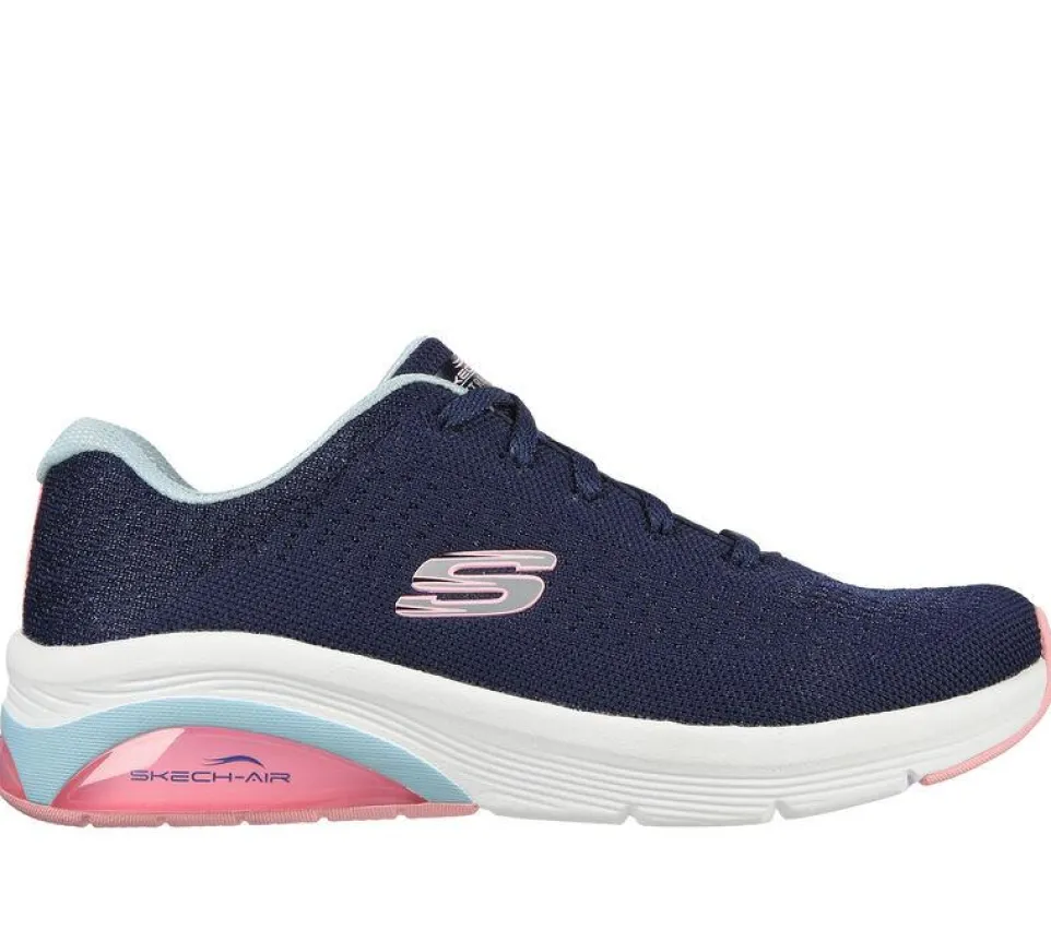 Women's Wide Fit Skechers 149645 Skech-Air Extreme 2.0 Classic Vibe Trainers