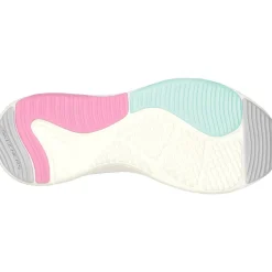 Women's Wide Fit Skechers 149835 D'Lux Fitness Roam Free Trainers