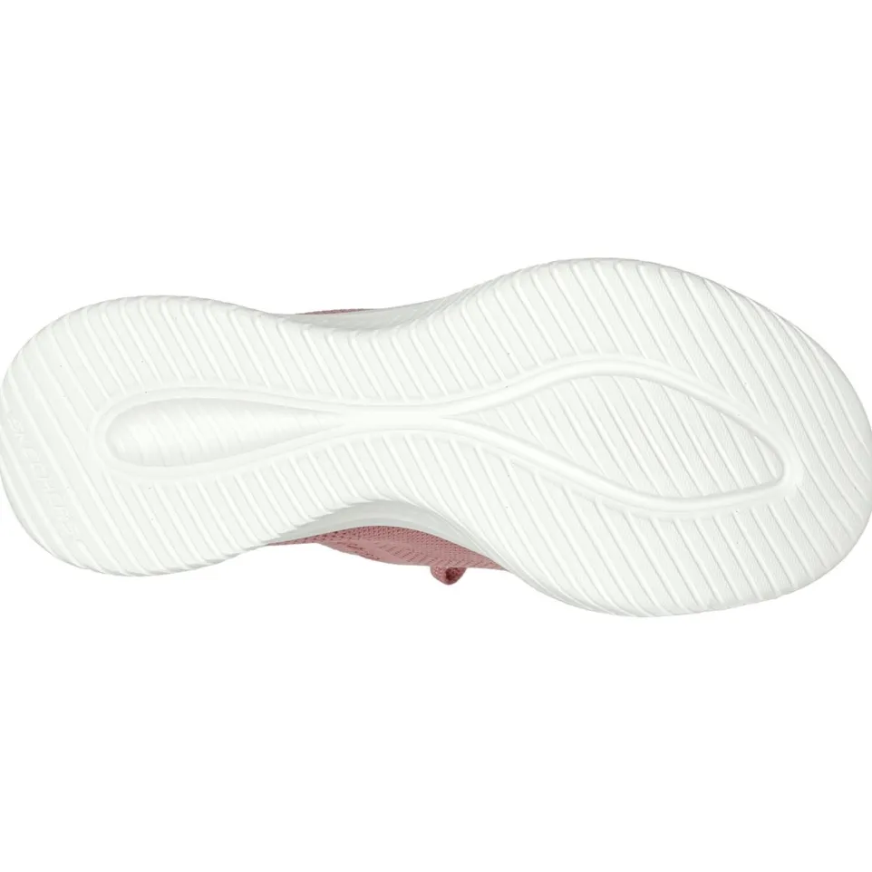 Women's Wide Fit Skechers 149710 Slip-ins Ultra Flex 3.0 Brilliant Path Trainers - Mauve