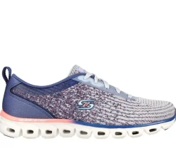 Women's Wide Fit Skechers 104325 Glide Step Sport - Head Start Trainers