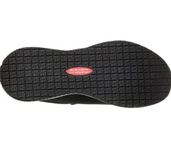 Women's Wide Fit Skechers Squad Sr 77222 Walking Work Shoes