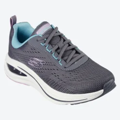 Women's Wide Fit Skechers 150131 Skech Air Meta - Aired Out Trainers