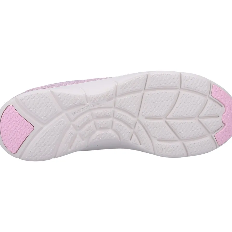 Women's Wide Fit Skechers 104272 Arch Fit Refine Trainers - Mauve