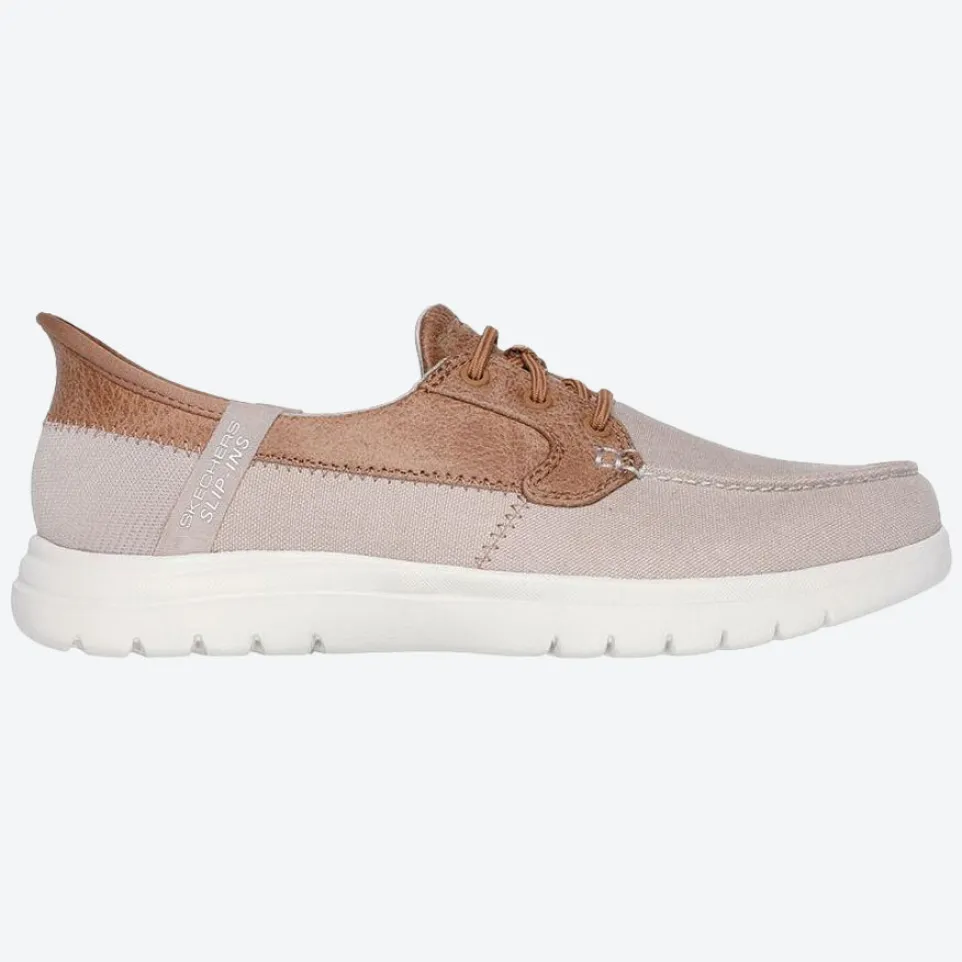 Women's Wide Fit Skechers 136536 Slip-ins On The Go Flex Palmilla Trainers