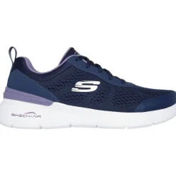 Women's Wide Fit Skechers 150370 Skech-air Dynamight 2.0 New Heights Trainers