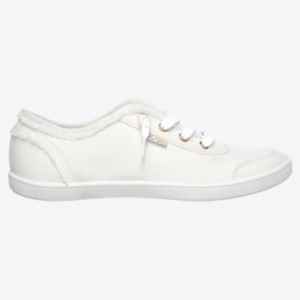 Women's Wide Fit Skechers Bobs 33492W Shoes