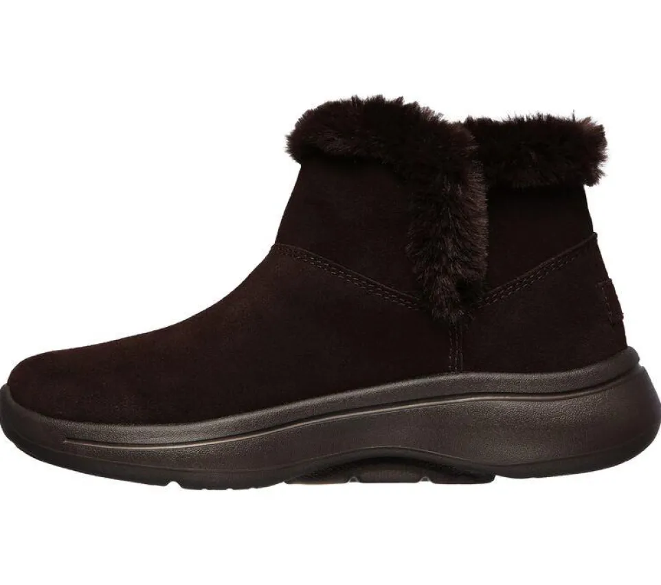 Women's Wide Fit Skechers 144400 Go Walk Arch Fit Cherish Boots