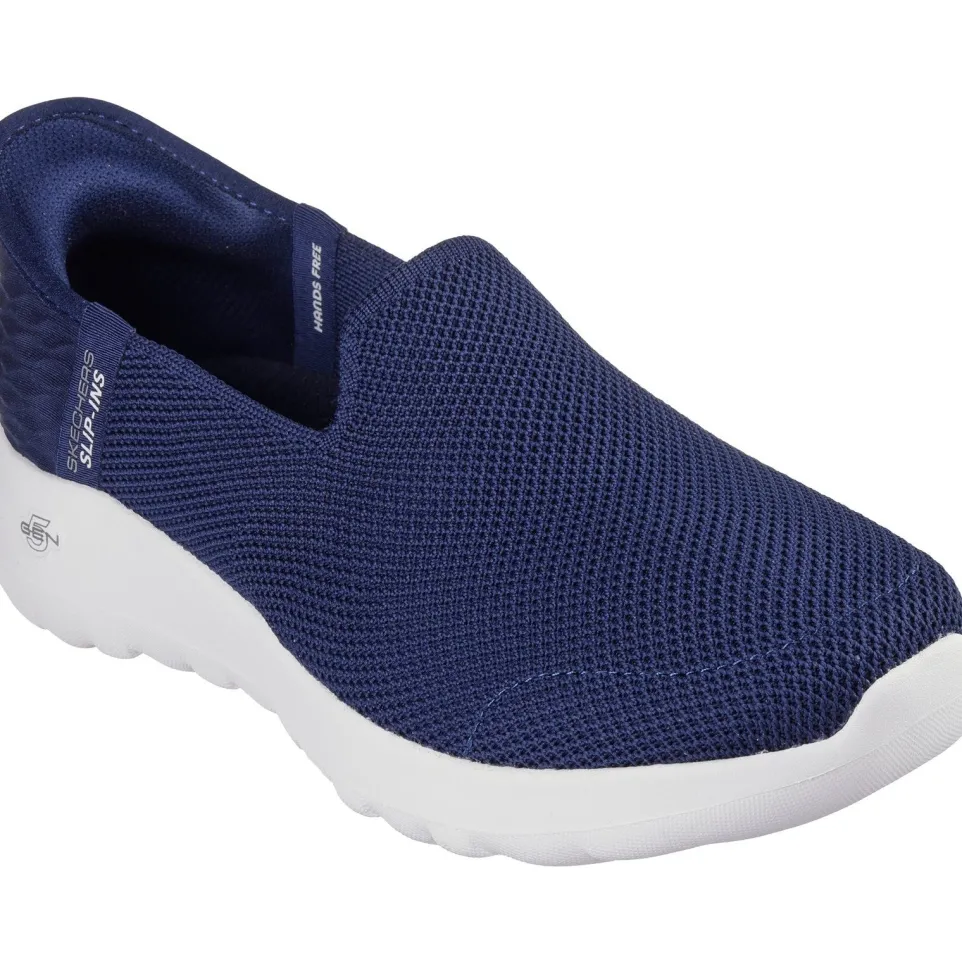 Women's Wide Fit Skechers 124641 Slip-ins Go Walk Joy Vela Shoes