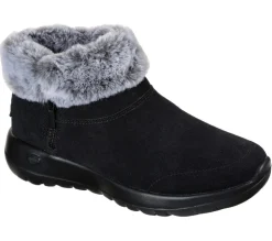 Womens Wide Fit Skechers 144003W Go Walk Goga Mat Boots