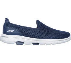 Womens Wide Fit Skechers Go Walk 5-15901 Performance Walking Slip On Trainers