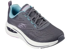 Women's Wide Fit Skechers 150131 Skech Air Meta - Aired Out Trainers