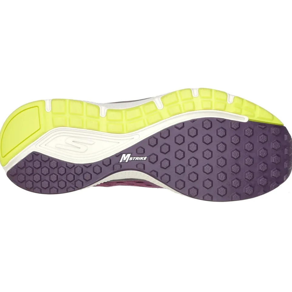 Women's Wide Fit Skechers 128276 Go Run Consistent Vivid Trainers
