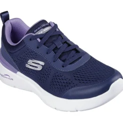 Women's Wide Fit Skechers 150370 Skech-air Dynamight 2.0 New Heights Trainers