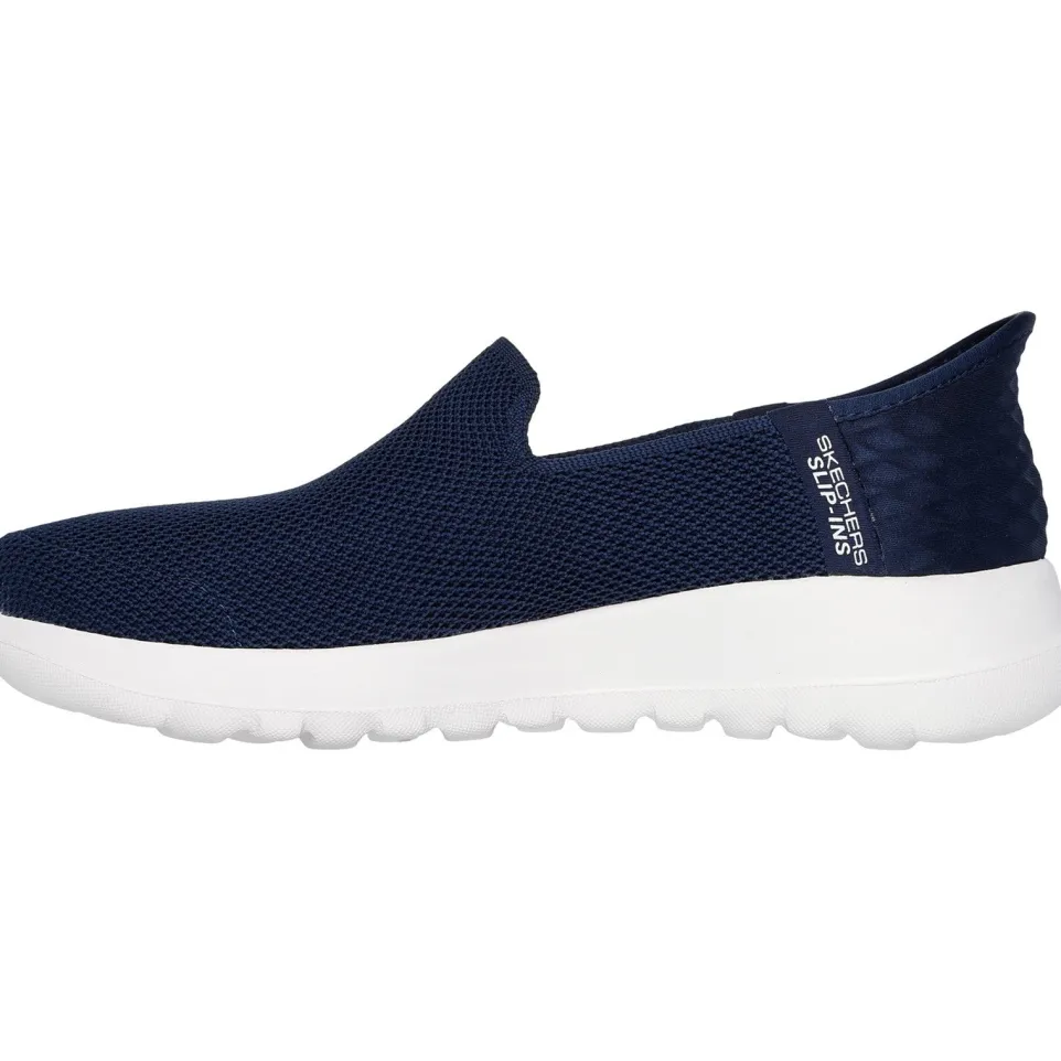 Women's Wide Fit Skechers 124641 Slip-ins Go Walk Joy Vela Shoes