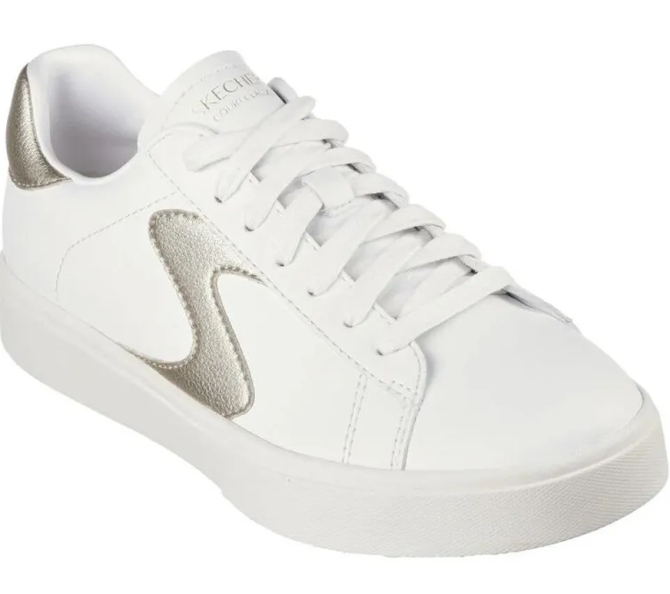 Women's Wide Fit Skechers 185016 Eden Lx Beaming Trainers