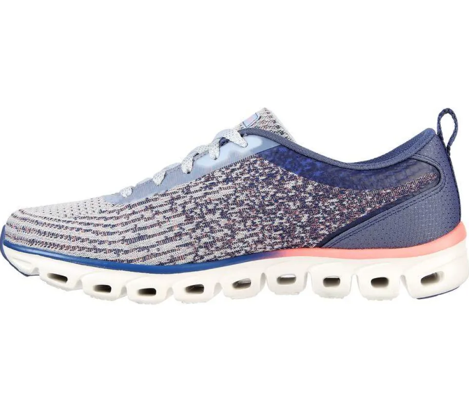 Women's Wide Fit Skechers 104325 Glide Step Sport - Head Start Trainers