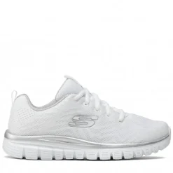Womens Wide Fit Skechers 12615 Walking Trainers