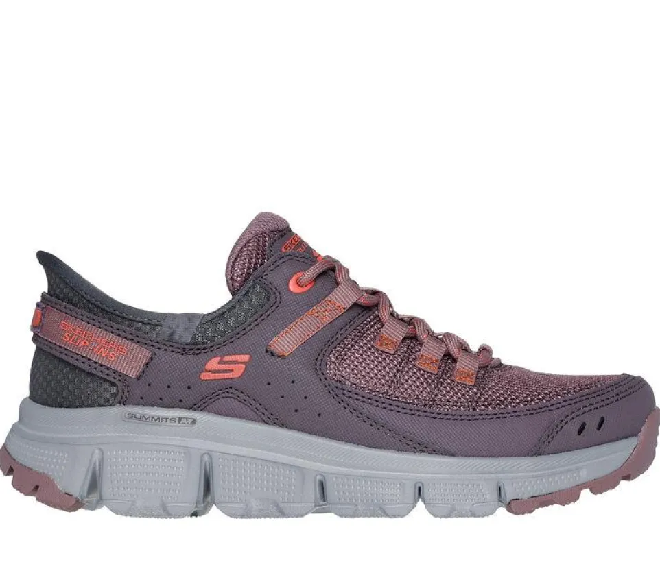 Women's Wide Fit Skechers 180147 Slip-ins Summits At Trainers