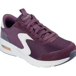 Women's Wide Fit Skechers 150076 Skech Air Court Trainers