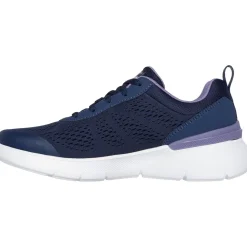 Women's Wide Fit Skechers 150370 Skech-air Dynamight 2.0 New Heights Trainers