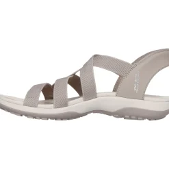 Women's Wide Fit Skechers 163460 Slip-ins Reggae Slim Stretch Flex Sandals