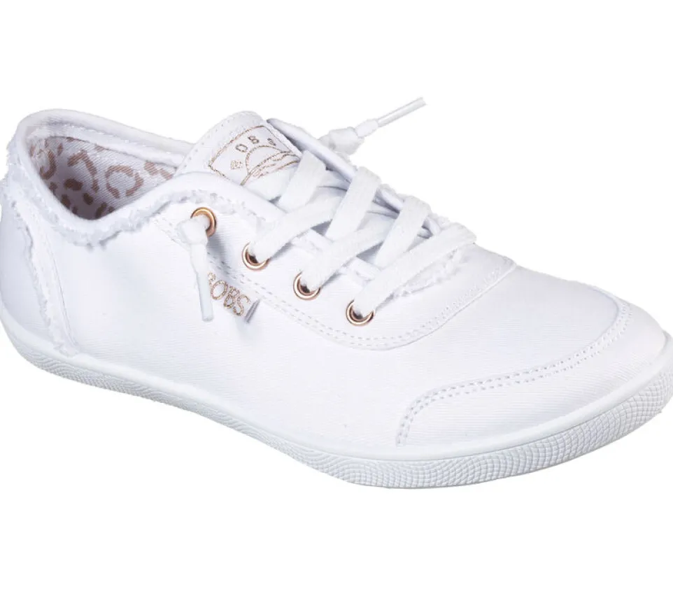 Women's Wide Fit Skechers Bobs 33492W Shoes