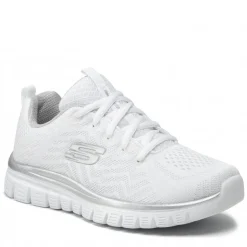 Womens Wide Fit Skechers 12615 Walking Trainers