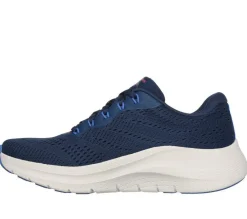 Women's Wide Fit Skechers 150051 Arch Fit 2.0 Big League Trainers