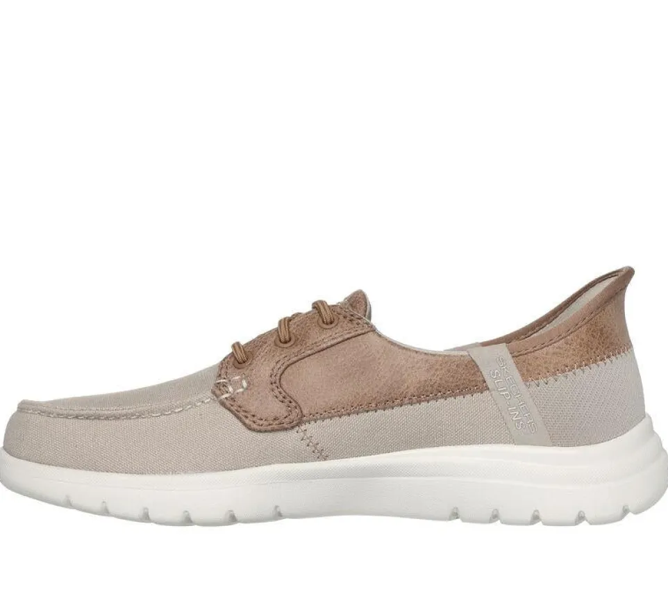 Women's Wide Fit Skechers 136536 Slip-ins On The Go Flex Palmilla Trainers