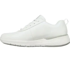 Women's Wide Fit Skechers 108010EC Marsing Gmina Slip Resistant Trainers
