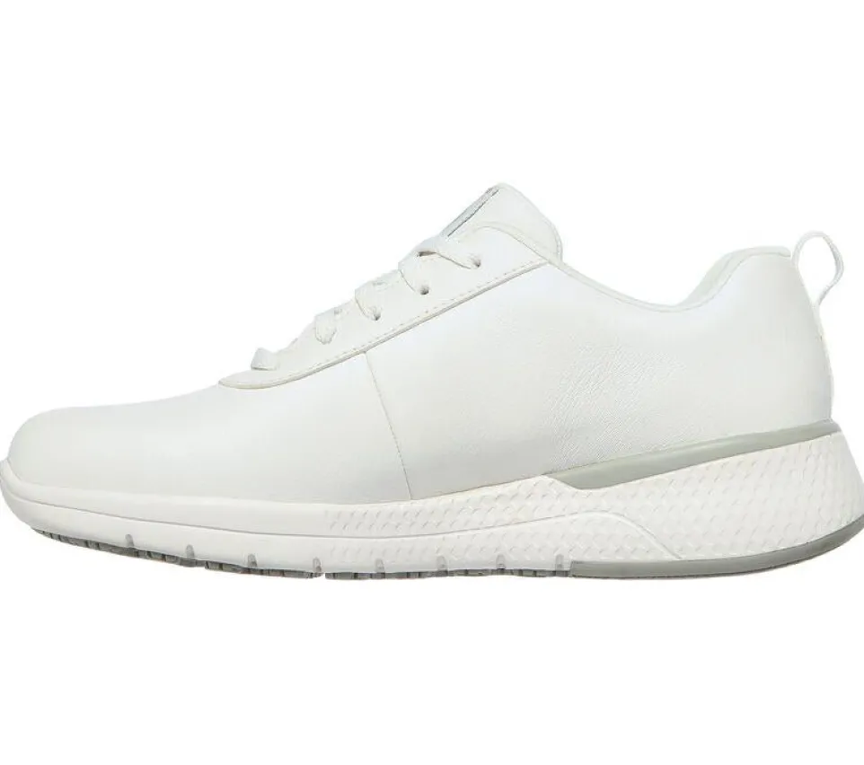 Women's Wide Fit Skechers 108010EC Marsing Gmina Slip Resistant Trainers