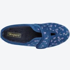 Womens Wide Fit Sleepers LS941NC Ivy Slippers